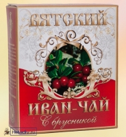 Иван-чай Вятский "С Брусникой" гранулированный 100 г