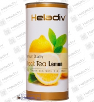 Чай Heladiv "Black Tea Lemon" черный Цейлонский с лимоном (туба) 100 г