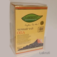 Чай Lakruti чёрный цейлонскмй OPA крупный лист 250 г
