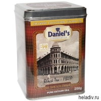 Чай DANIEL'S "EXCELLENT" "ВЕЛИКОЛЕПНЫЙ" чёрный цейлонский элитный FBOP (верхний сбор) в ж/б 250 г