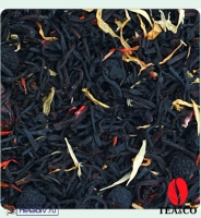 Чай TEA-CO "Спелая Вишня" черный Цейлонский с календулой, изюмом и вишней